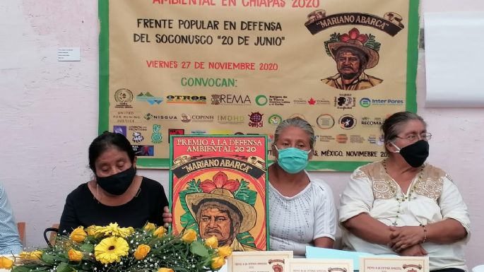 Otorgan al FPDS el Premio a la Defensa Ambiental "Mariano Abarca"