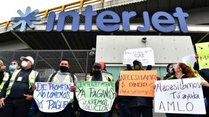 Asfixia crisis a Interjet: empleados colapsan Circuito Interior y Alejandro del Valle negocia