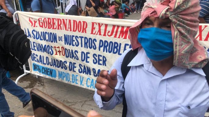Chiapas: Indígenas desplazados exigen gestiones para retornar a sus tierras