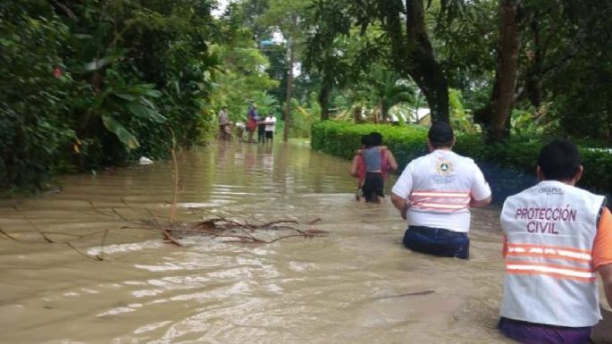 Por lluvias, 19 personas han muerto en Chiapas