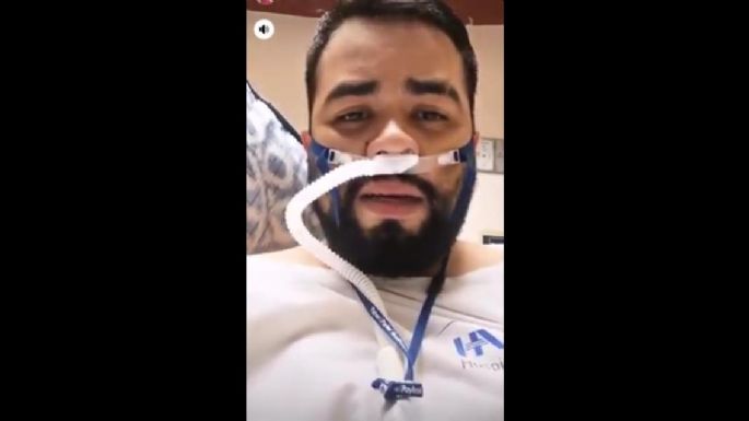 Enfermero graba emotivo video antes de morir por covid-19