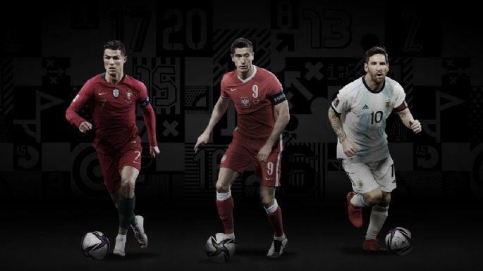 Messi, Ronaldo y Lewandowski, los finalistas al premio The Best de la FIFA