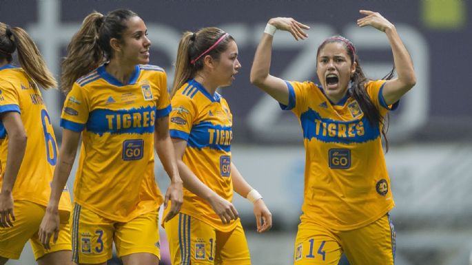 Tigres femenil vence 1-0 a Rayadas con errático arbitraje en la ida de la final
