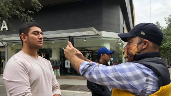 Protesta aspirante independiente de NL por riesgo de recabar firmas en plena pandemia