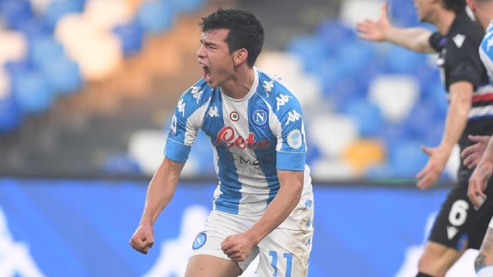 'El Chucky' Lozano da la victoria al Napoli en la Serie A