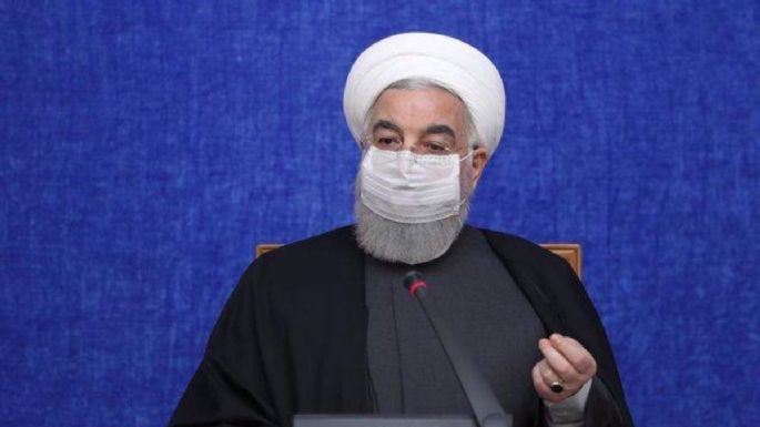 El presidente de Irán, "feliz" de ver a Trump fuera de la Casa Blanca