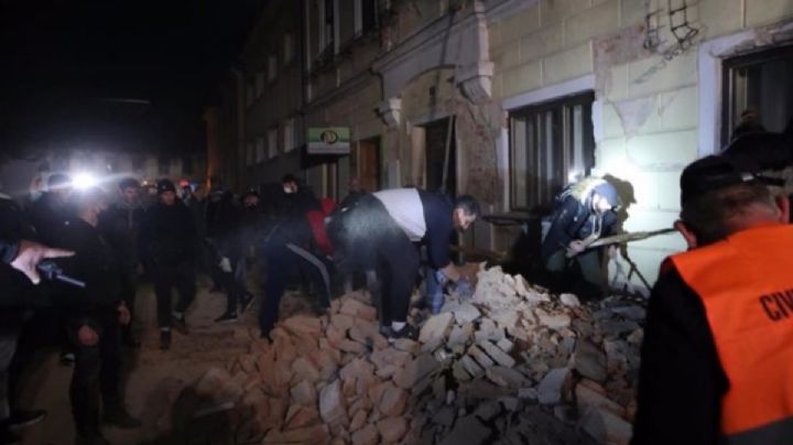 Dos nuevos terremotos sacuden zona afectada por sismo del martes en Croacia