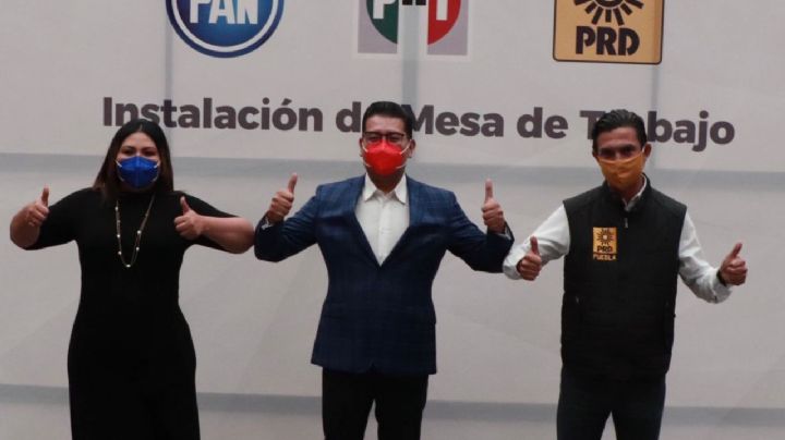 PAN, PRI Y PRD llaman a partidos y ciudadanos a sumarse a la alianza contra Morena