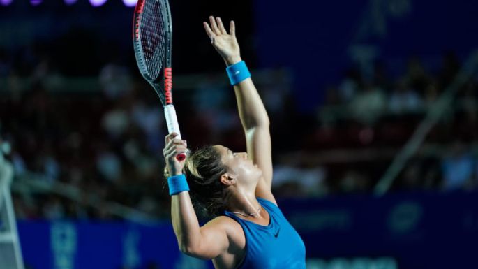 Renata Zarazúa queda fuera de la final del Abierto Mexicano de Tenis