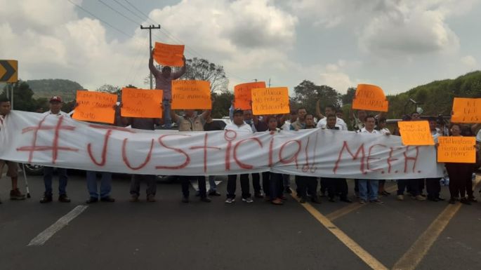 Protestan en Papantla por el asesinato de la periodista María Elena Ferral