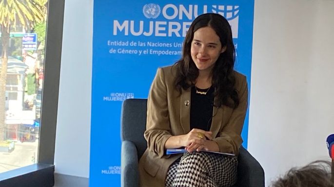 Ximena Sariñana, primera embajadora de Buena Voluntad de ONU Mujeres México