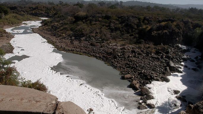 Las aguas de la muerte del río Santiago en Jalisco