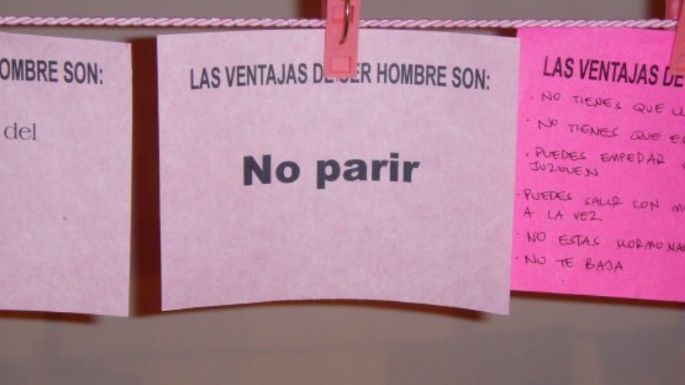 El día que los tendederos hablaron contra la violencia de género