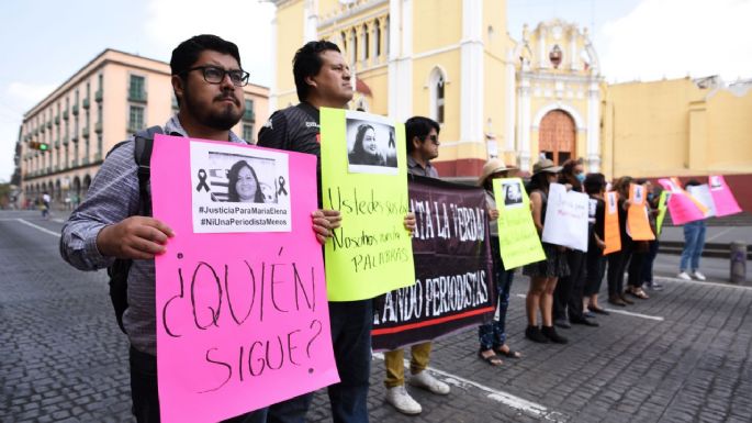 Se multiplican las protestas en Veracruz por el asesinato de María Elena Ferral
