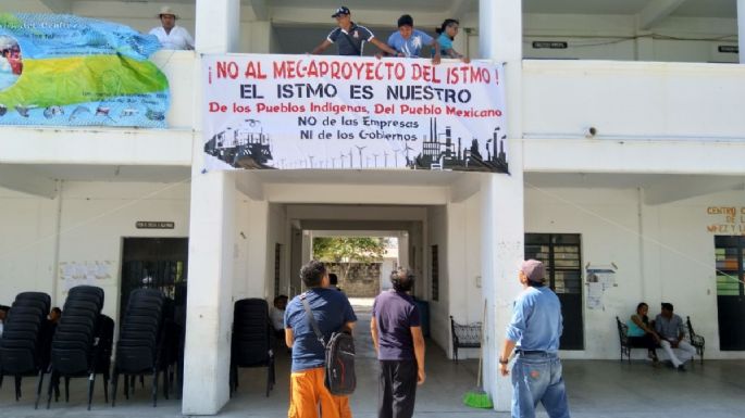 Exigen la cancelación del Programa Istmo de Tehuantepec-Corredor y Tren Interoceánico