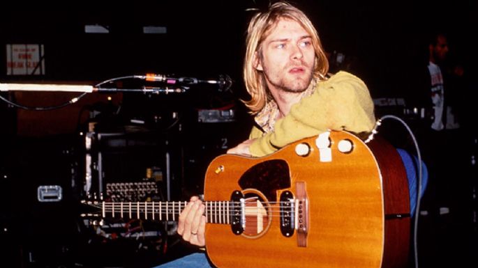 A subasta, la guitarra de Kurt Cobain utilizada en el 'MTV Unplugged” de Nirvana