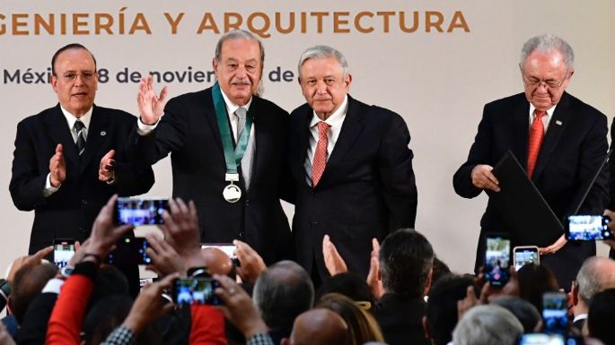 Carlos Slim: el contratista favorito de la 4T