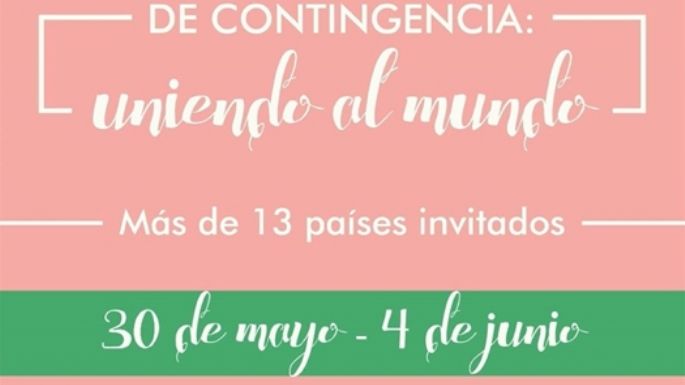 Hasta el 4 de junio, el 'Encuentro Internacional de Mujeres Poetas en tiempos de contingencia”