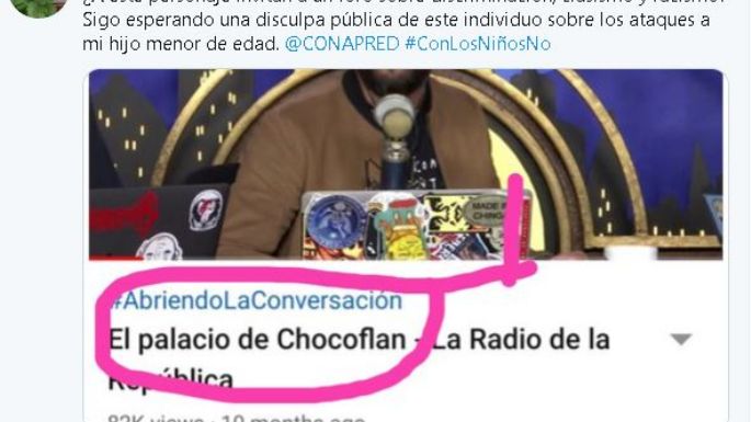 Conapred cancela foro al que invitó a Chumel Torres tras crítica de Gutiérrez Müller