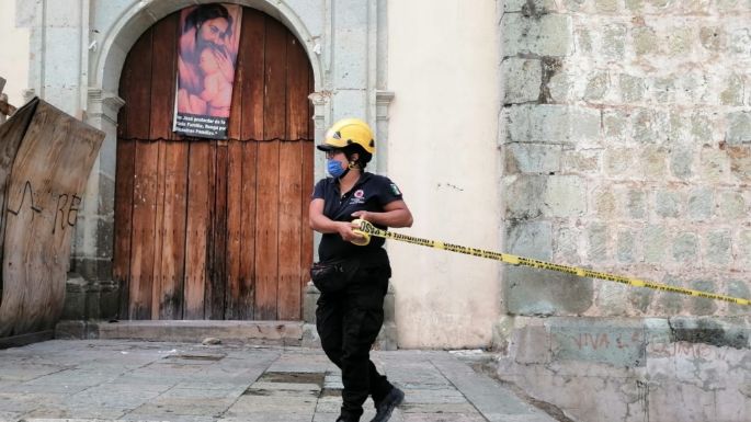 Sismo provoca daños al patrimonio cultural en Oaxaca