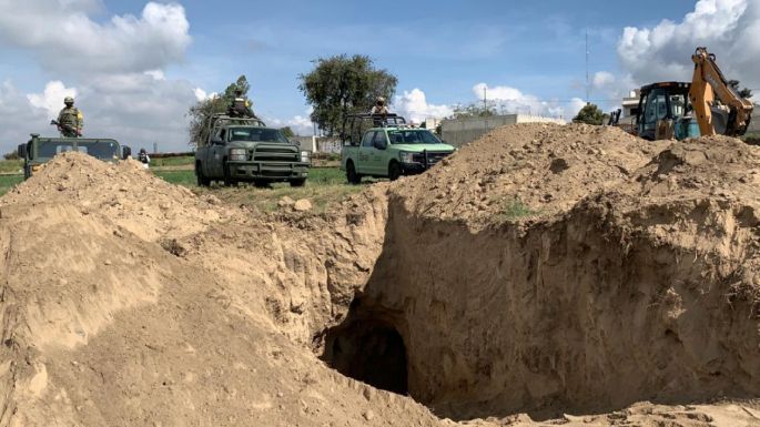 Hallan huachitúnel de unos 180 metros de largo en San Martín Texmelucan