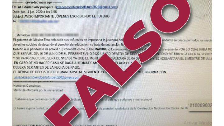 En redes ofertan tarjetas falsas del Programa Nacional de Becas para el Bienestar, alerta la SEP