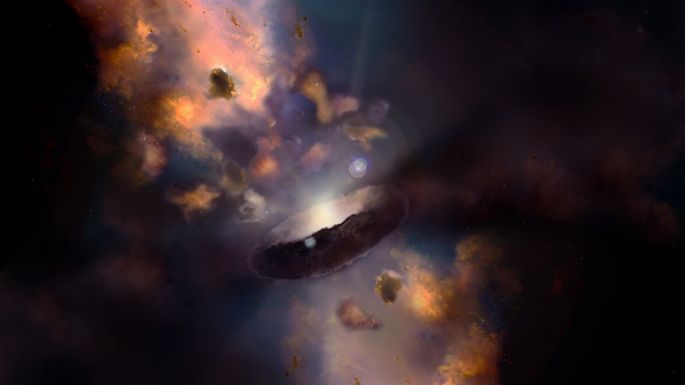 Agujero negro más grande del Universo equivale a 34 mil millones de veces la masa del Sol