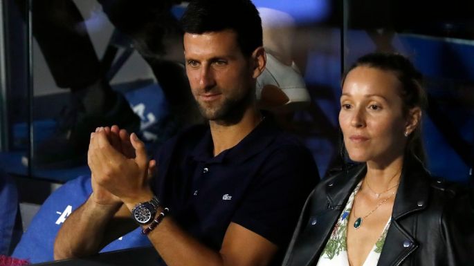 Novak Djokovic y su esposa dan negativo en nueva prueba de covid-19