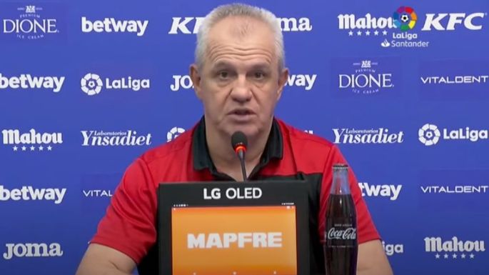 Javier Aguirre deja la dirección técnica del Leganés tras descenso del equipo