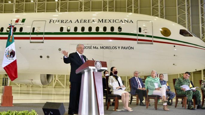 AMLO exhibe el avión presidencial para demostrar 'cómo se malgobernaba al país”