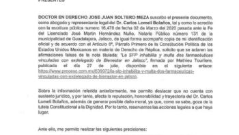 Acerca de "La SFP inhabilita y multa dos farmacéuticas vinculadas con exdelegado de Bienestar en Jalisco"