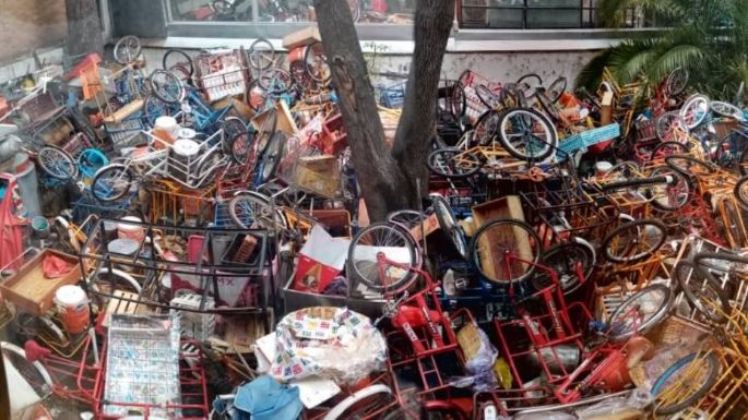 Decomiso de 140 triciclos a vendedores ambulantes en Miguel Hidalgo desata ola de críticas