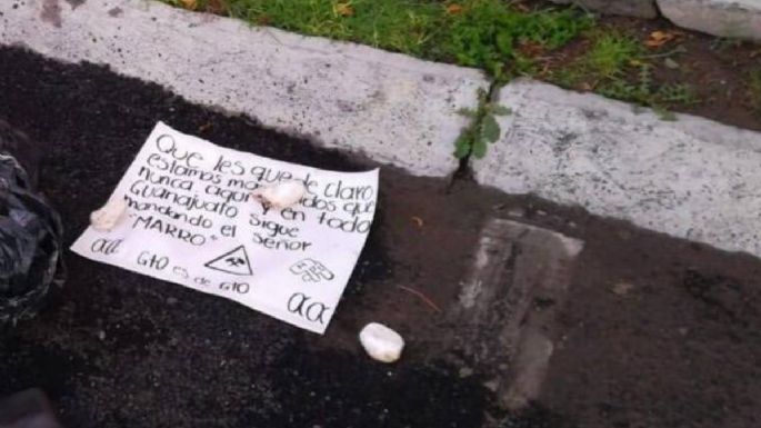 'En todo Guanajuato sigue mandando el Marro”: mensaje colocado sobre dos cadáveres en Celaya