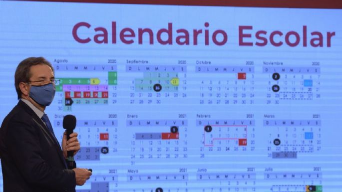 La SEP presenta el calendario escolar 2020-2021 con 190 días de clases y 9 "puentes"