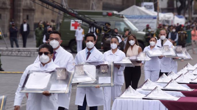 Desfile militar cambia para homenajear al personal sanitario