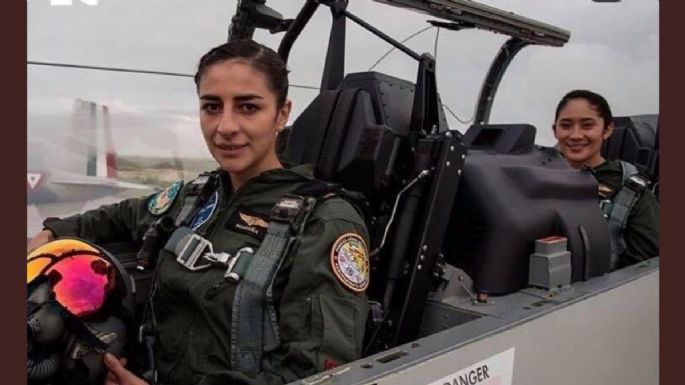 Miriam y Carolina, las pilotas que hicieron historia en el desfile militar