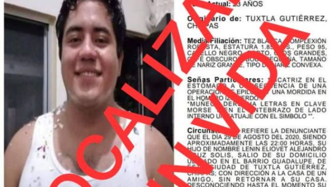 Exigen justicia para joven de 23 años hallado sin órganos en Chiapas