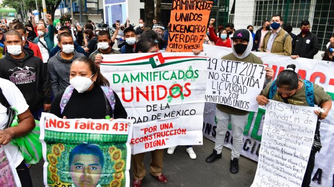 Reclamos de justicia y reconstrucción en el tercer aniversario del 19/S