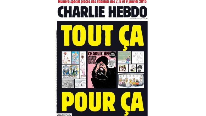 Se agota en un día la edición de Charlie Hebdo con caricaturas de Mahoma