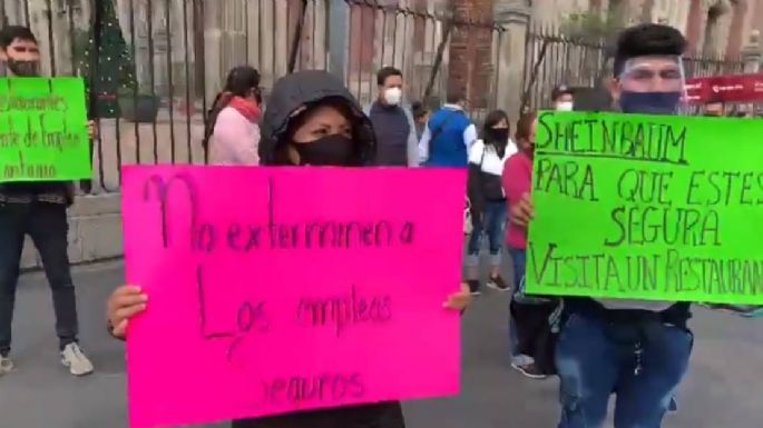 #AbrimosOMorimos: restauranteros hacen cacerolazo en CDMX y Edomex y exigen los dejen abrir