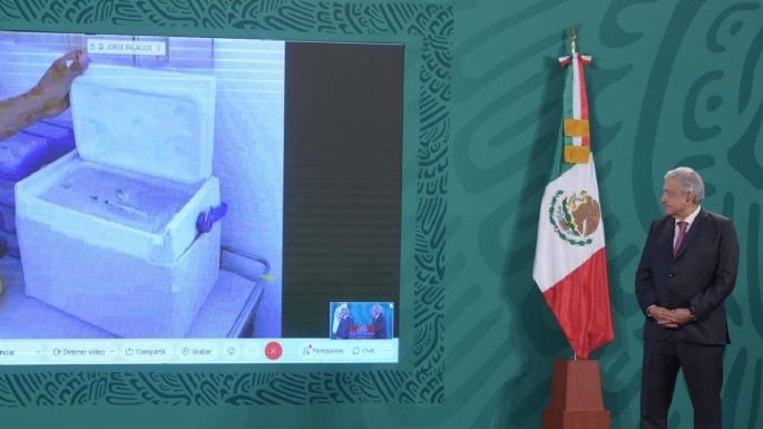 Ya hay vacunas en prácticamente todo el territorio nacional, afirma López Obrador