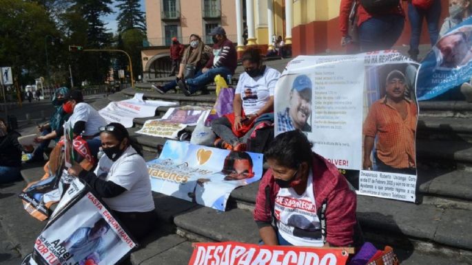 "Levantan" y liberan horas después a madre de desaparecidos que protestó en Xalapa