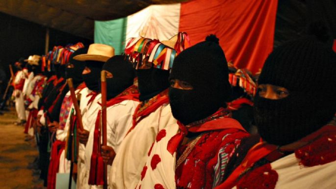Zapatistas e indígenas, foco rojo para el Tren Maya