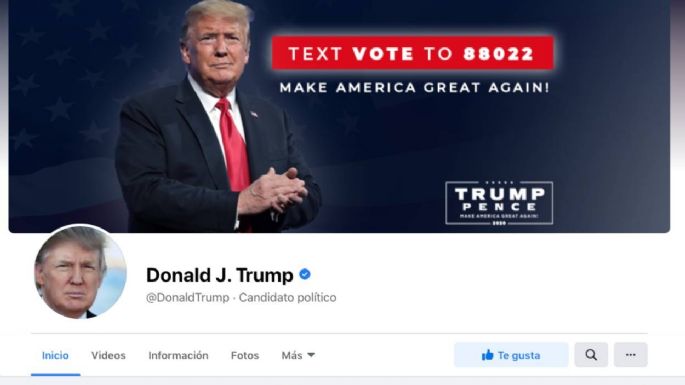 Facebook e Instagram restauran cuentas de Donald Trump