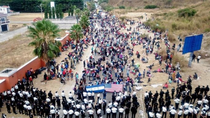 Se registran nuevos enfrentamientos entre migrantes y policías en Guatemala