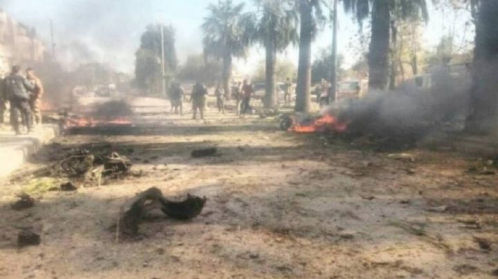 Mueren 18 soldados en un atentado con bomba contra un autobús militar en Damasco