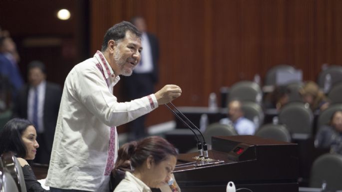 Fernández Noroña ofrece disculpa… pero a magistrados, no a diputada panista