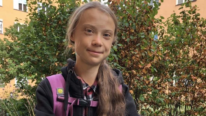 Greta Thunberg se burla de Trump tras su salida de la Casa Blanca