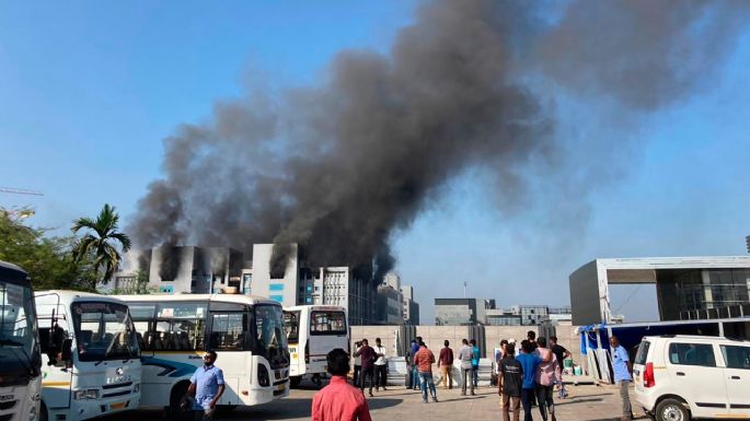 Se registra un incendio en sede del mayor fabricante de vacunas en el mundo