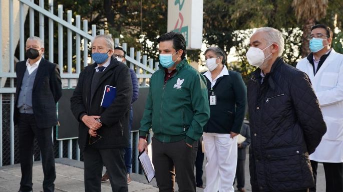 Instalan Centro de Atención temporal covid-19 en Naucalpan